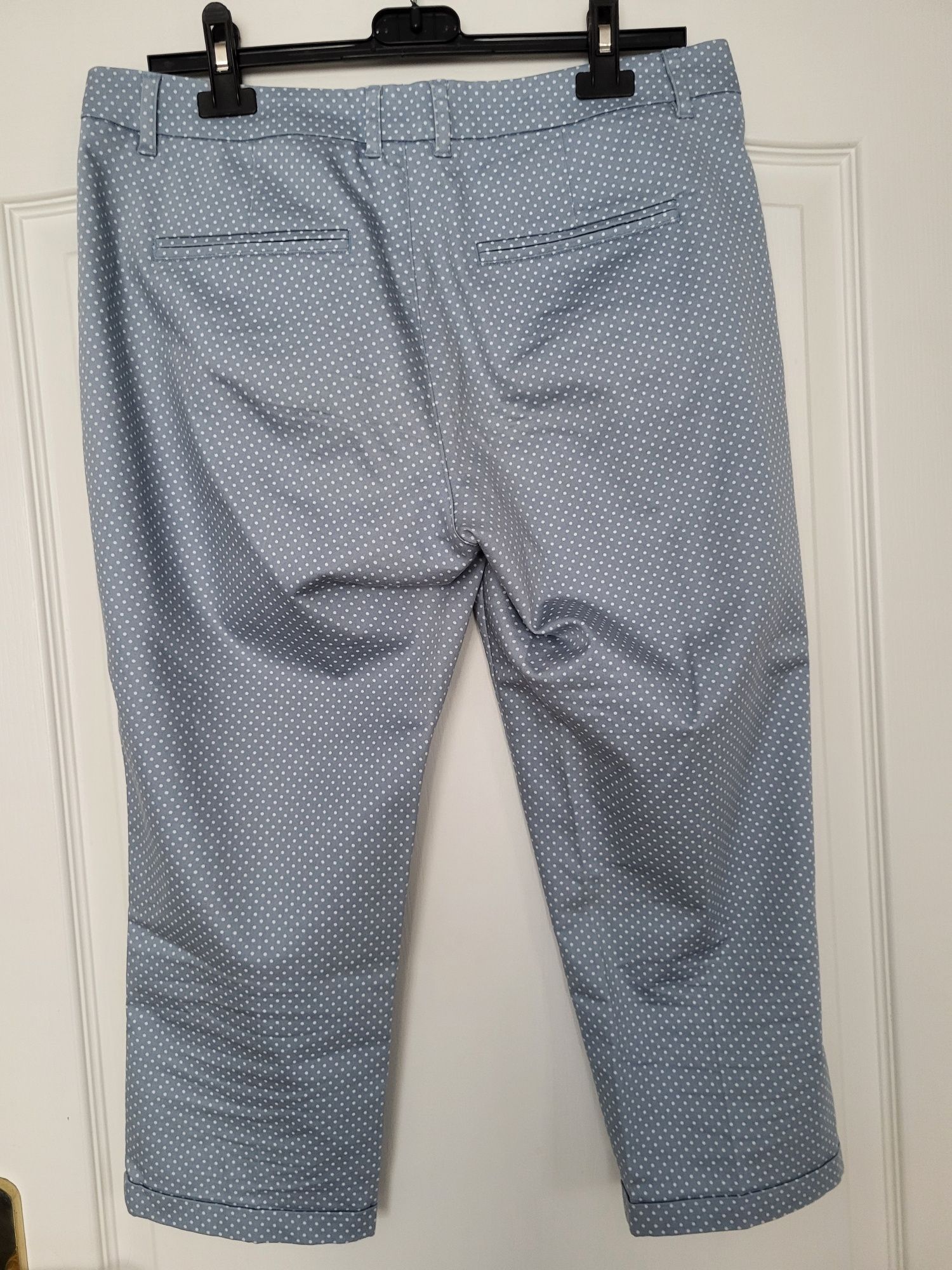 C&A Yessica spodnie 7/8 w groszki jak nowe