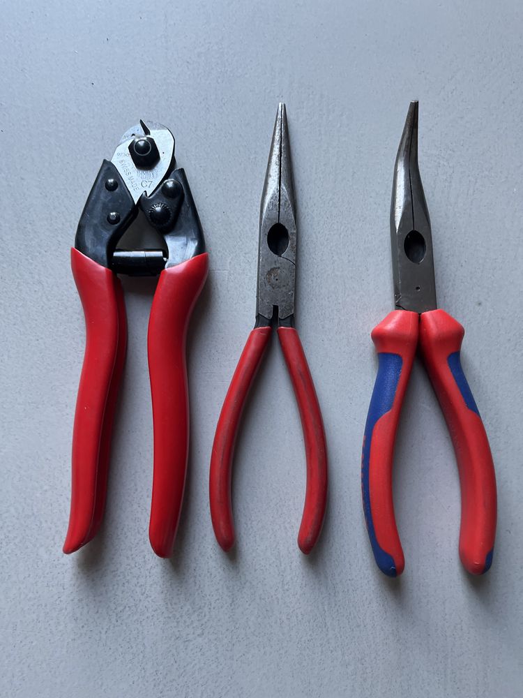 Szczypce, cęgi KNIPEX 3 sztuki