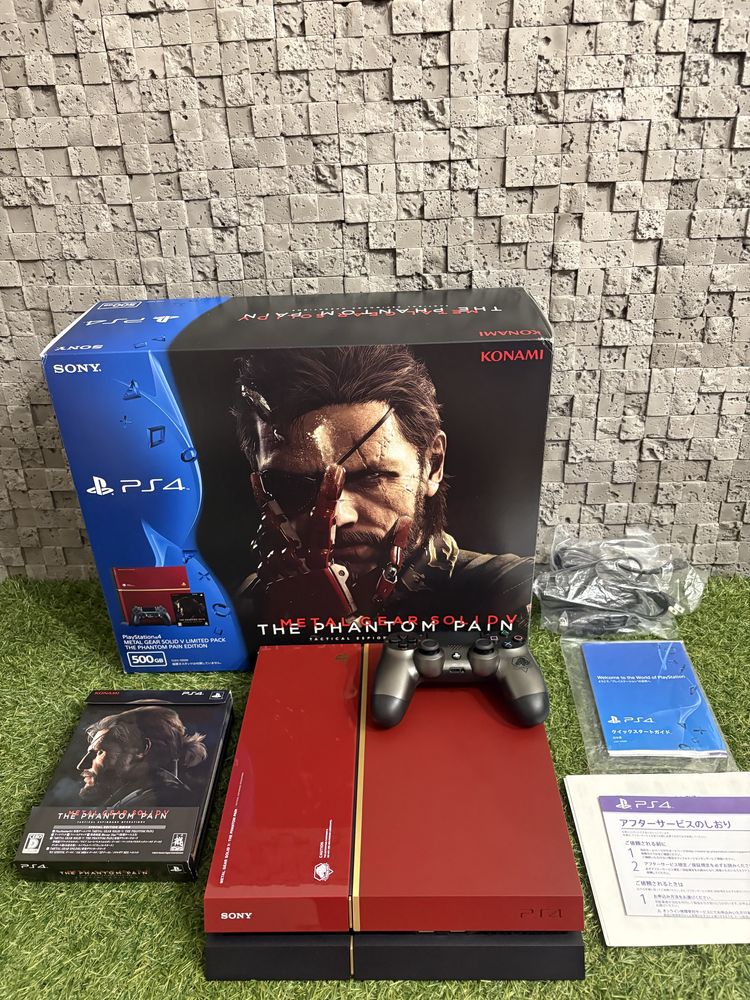 SONY PS4 limited MetalGear Solid NTSC J 100v