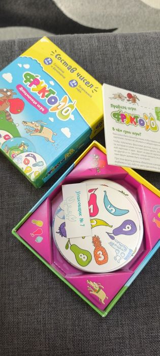 настольная развивающая игра «Фрукто 10» от  «Банда умников