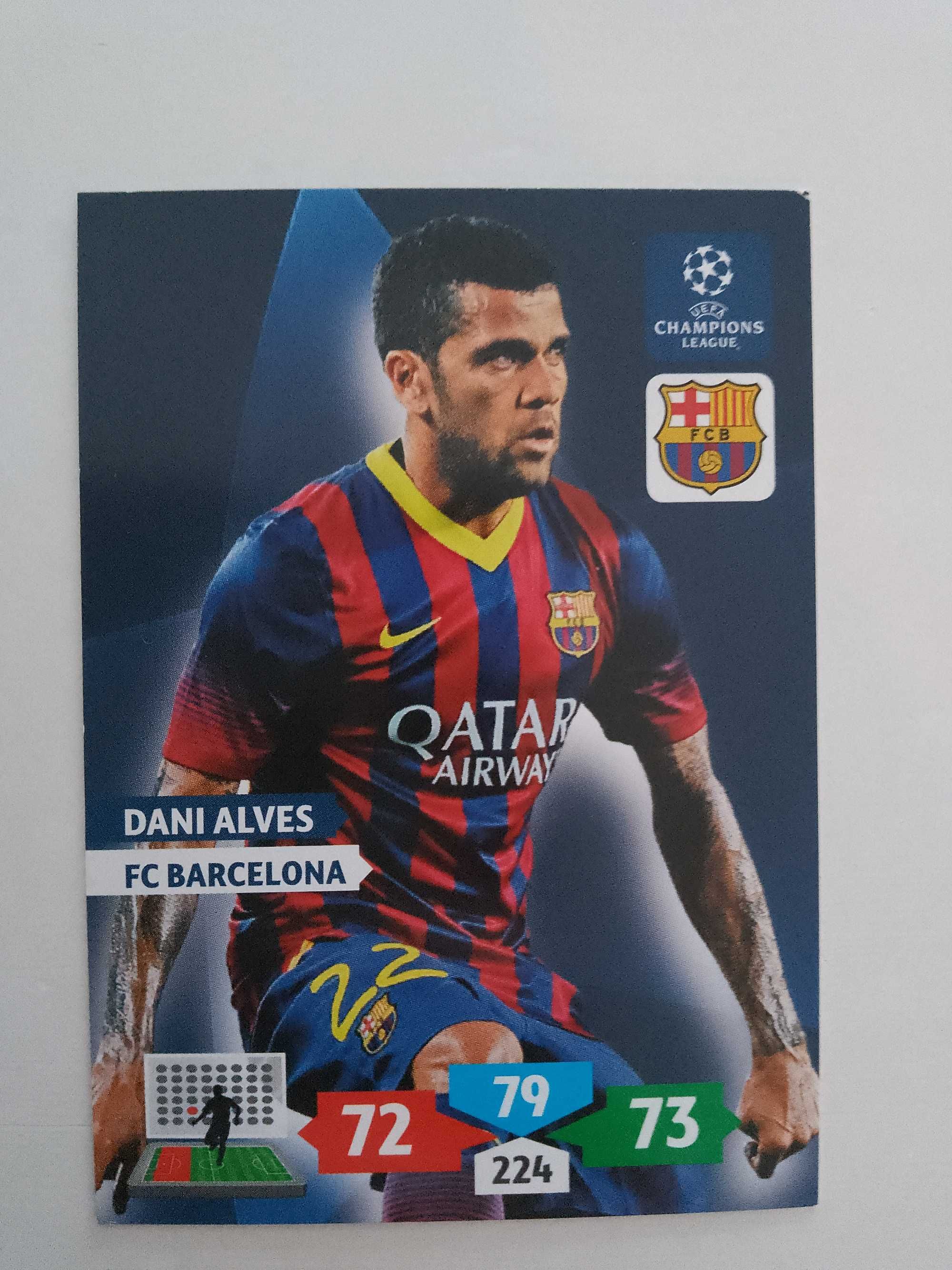 Karta Base card Champions League 2013/14 - Dani Alves