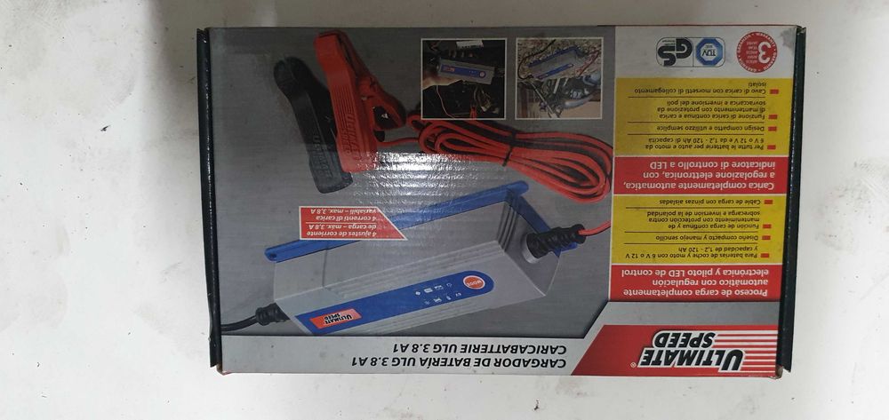 Carregador de bateria 3,8A