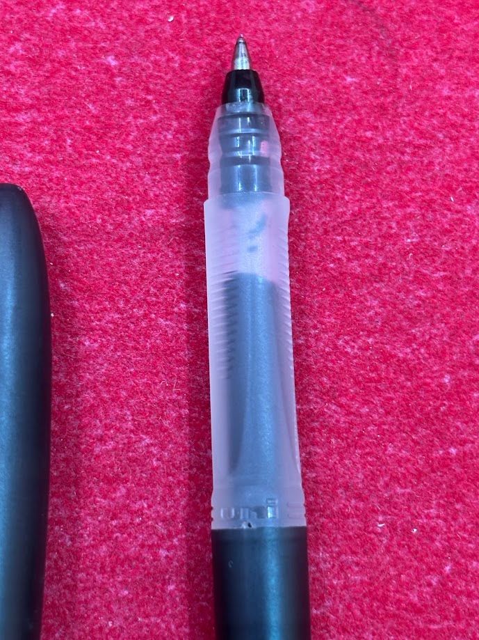 pióro pilot frixion ball zone czarne ergonomiczna strefa uchwytu