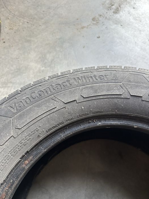 2x zimowe 225/65R16C Continental VanContact Winter cena za parę 6mm