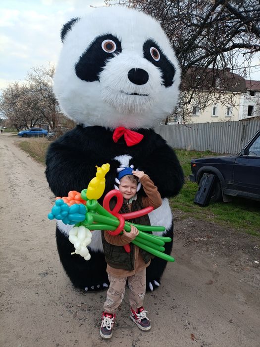 Лучшие поздравления 1200 Харьков Солоницевка Люботин Мишка, Панда,