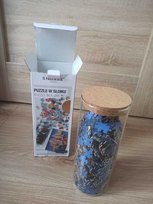 Puzzle w słoiku nowe