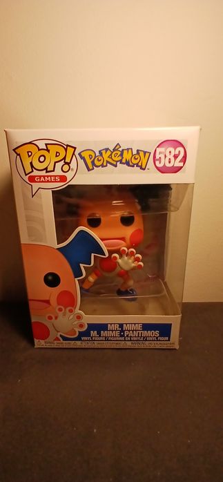 Funko Pop Mr. Mime - Coleção Impecável e Rara!