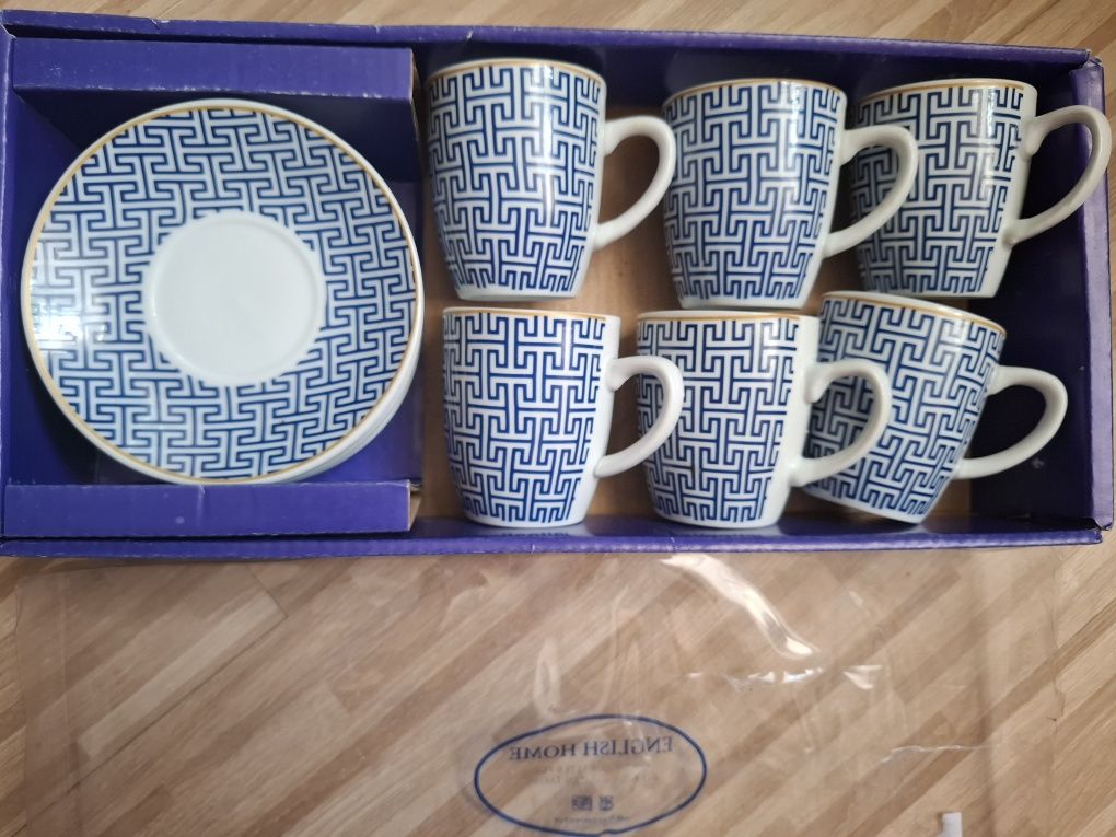 Zestaw dla 6 osób na kawę espresso