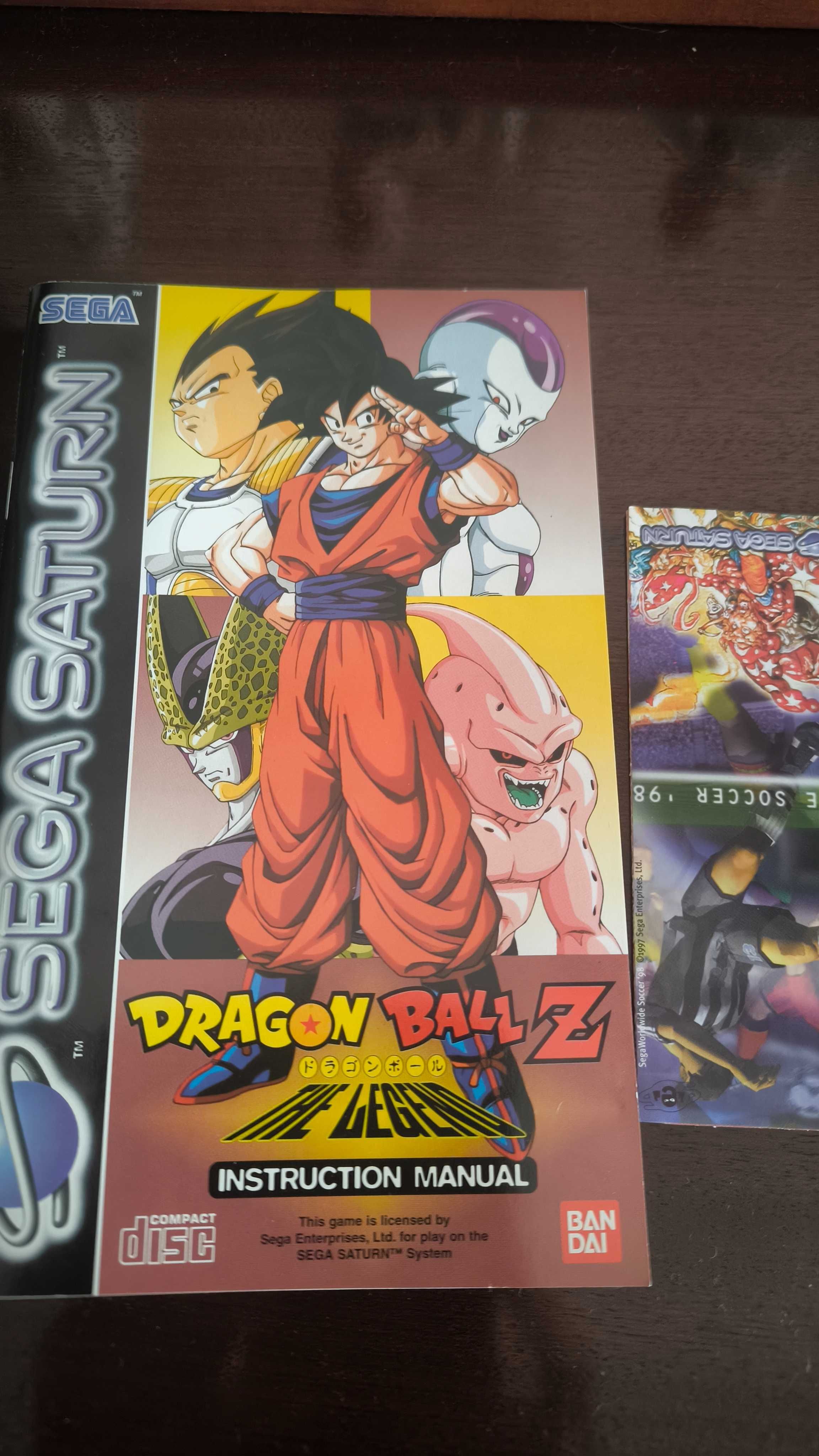 Jogo Dragon Ball Z Sega Saturn