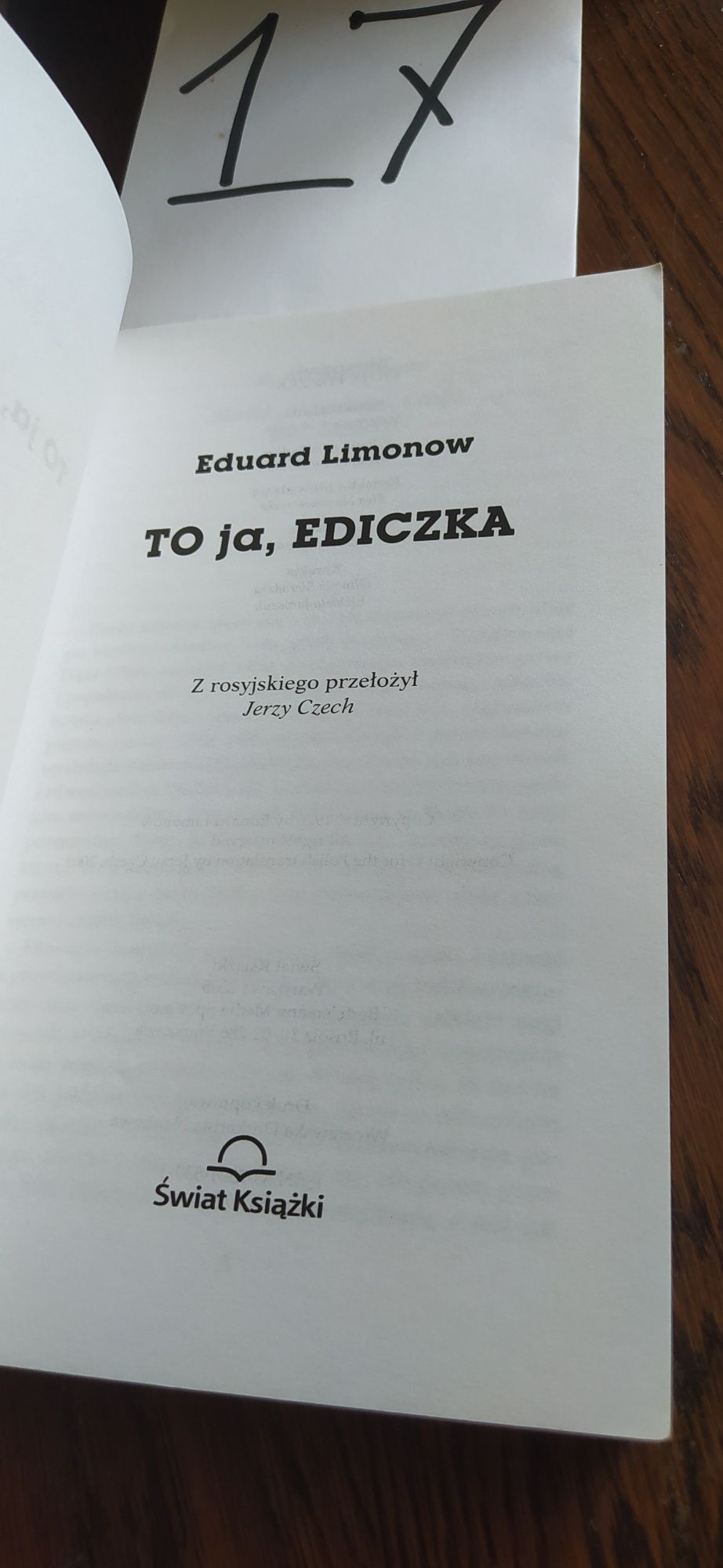 To ja, Ediczka Eduard Limanow