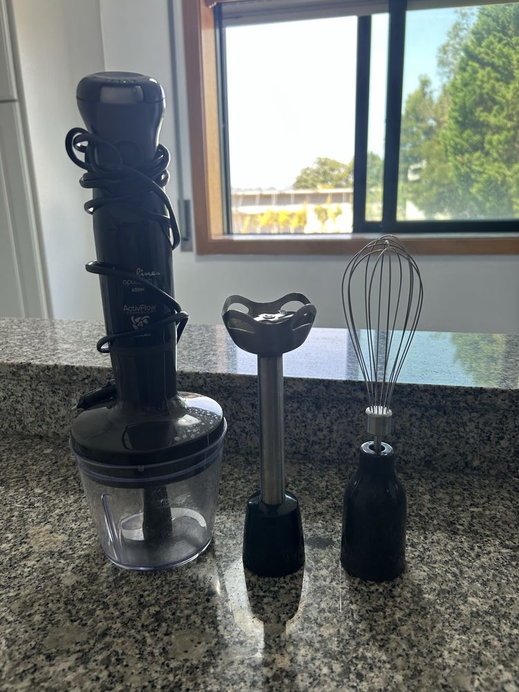 Conjunto varinha magica, batedeira e triturador