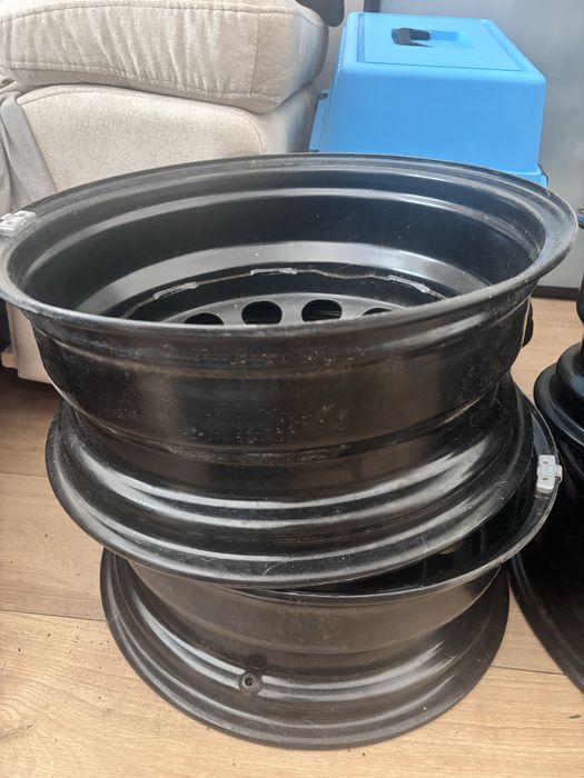 Felgi stalowe 16 cali, 5x112 – oryginał VW – stan bdb