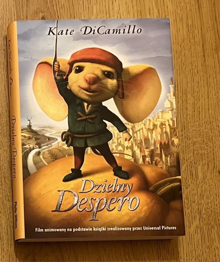 Książka dla dzieci Dzielny Despero