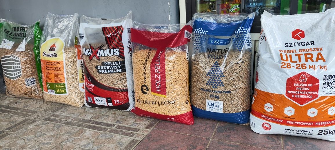 Pellet Granulita 6mm EN A1 DIN PLUS FSC Szybka Dostawa WINDA HDS