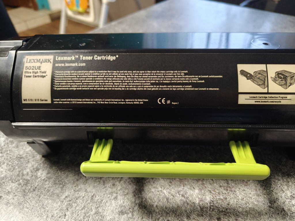 Tonery do laserowej drukarki lexmark