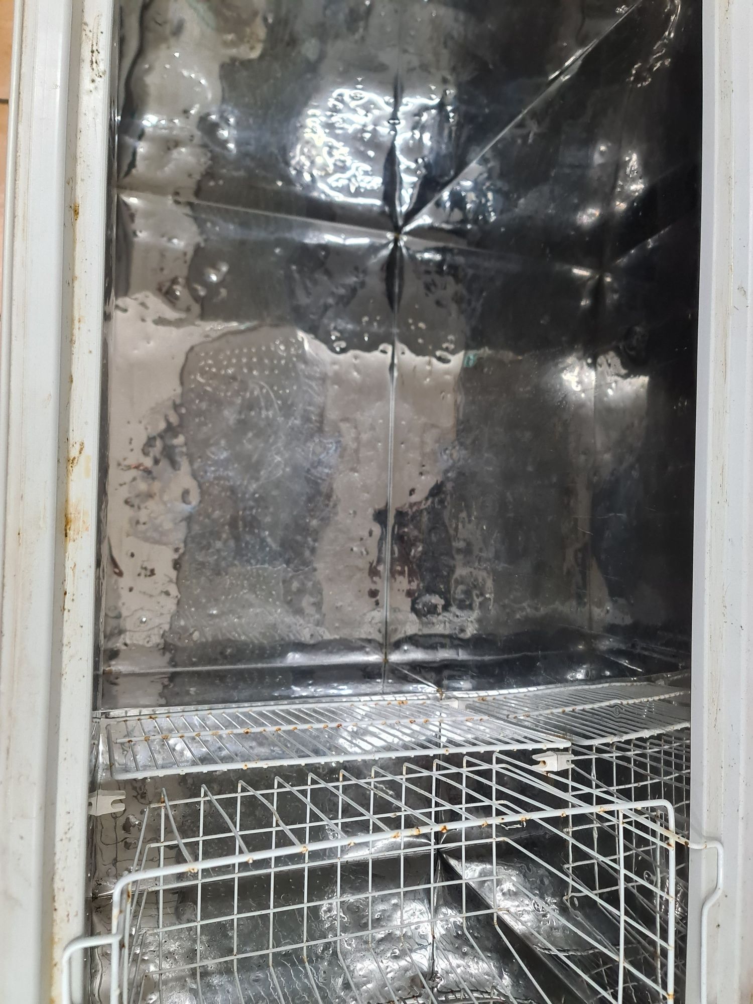 Arca frigorífica com interior em inox