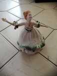 Porcelana figura Wallendorf Dama Tancerka Balerina