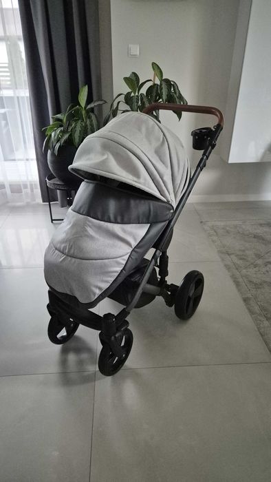 Wózek LEKKI aluminiowy Paradise Baby Euforia 2w1 - bardzo zadbany