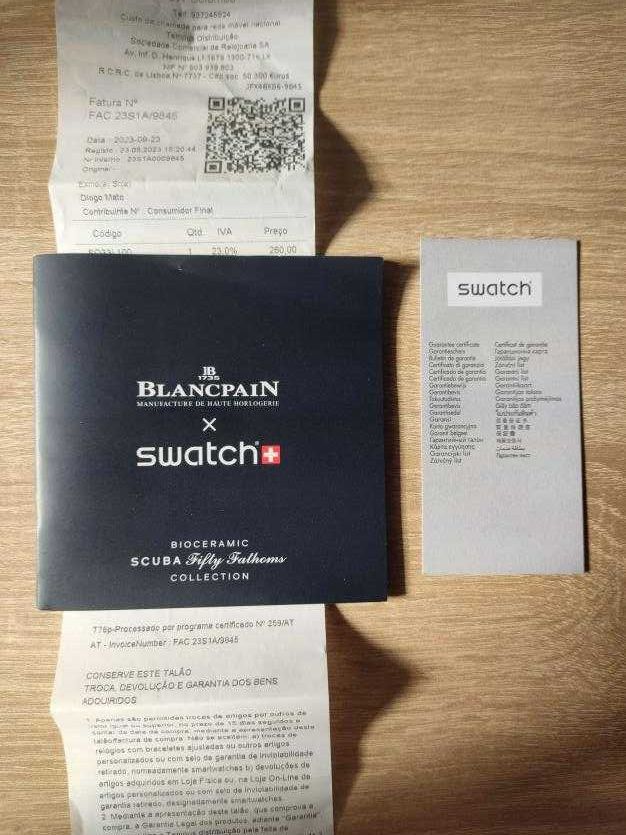 Blancpain X Swatch ANTARCTIC OCEAN