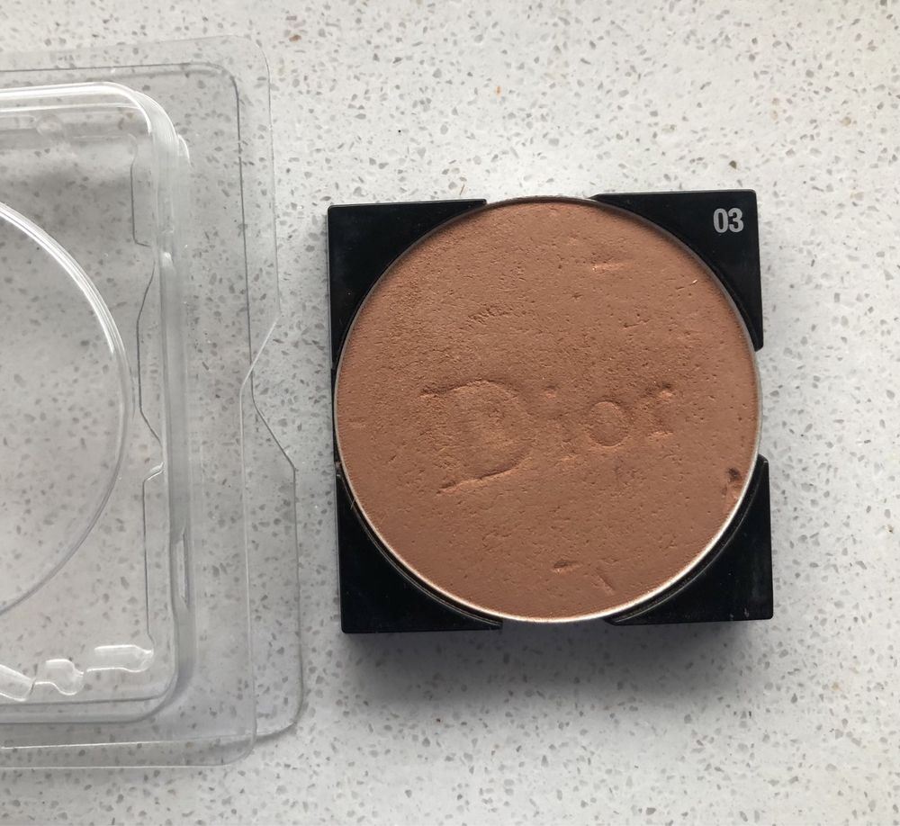2 x Dior  puder do twarzy 02 03 bronzer
