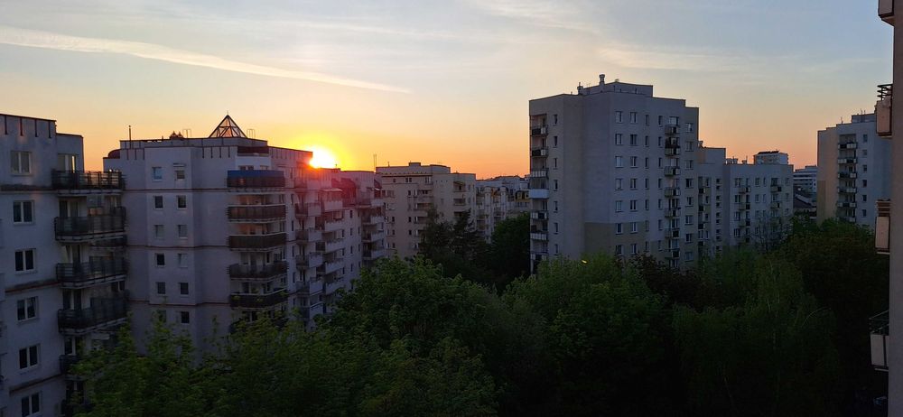 Duży jasny pokój od ZARAZ Metro Stokłosy dla 1-2 osób, internet balkon