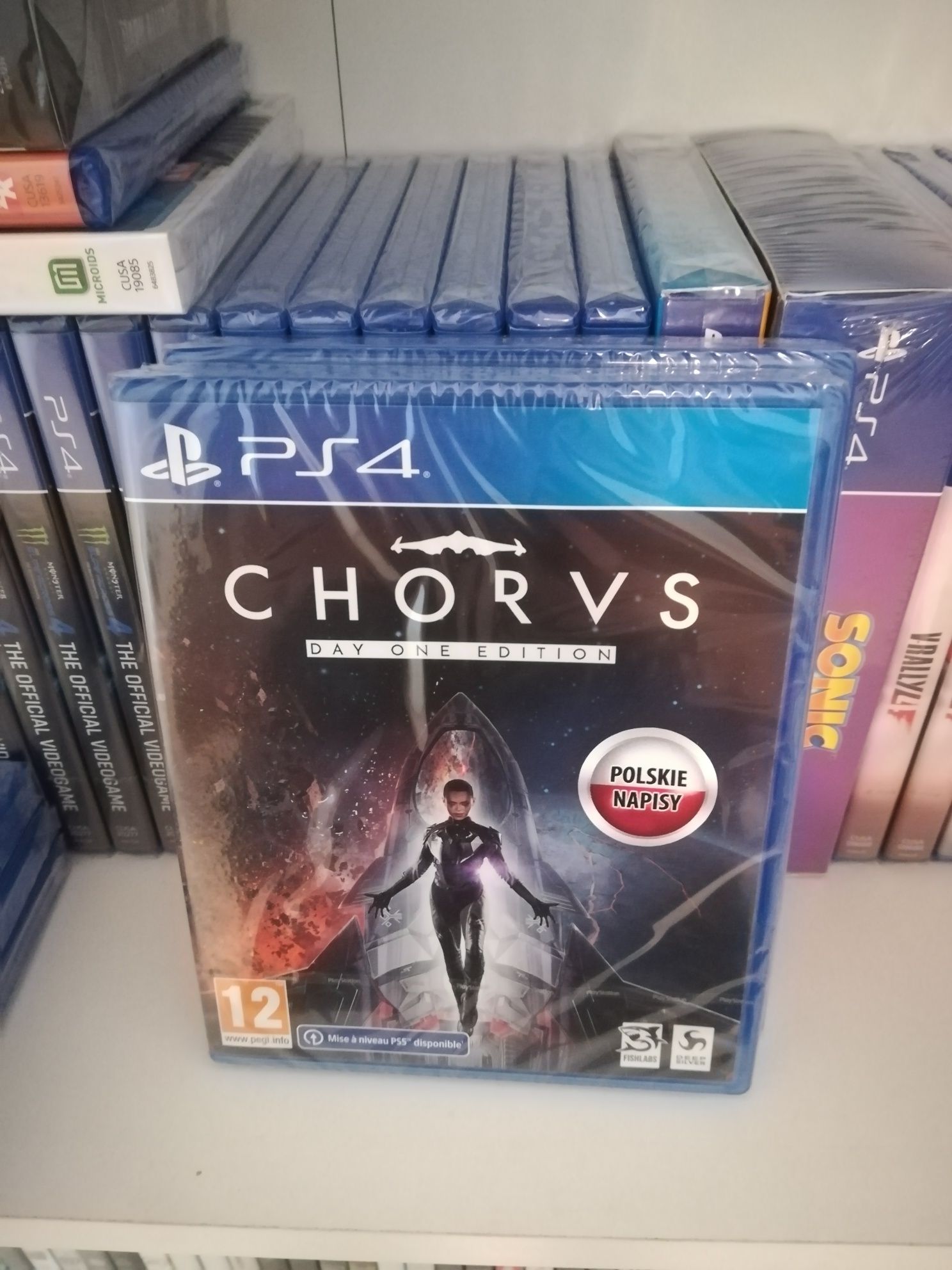 Chorvs PL chorus nowa folia ps4 ps5 PlayStation 4 5