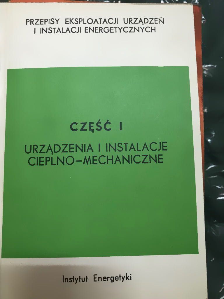 . Instytut energetyki Urządzenia i instalacje energetyczne część 1 i 2