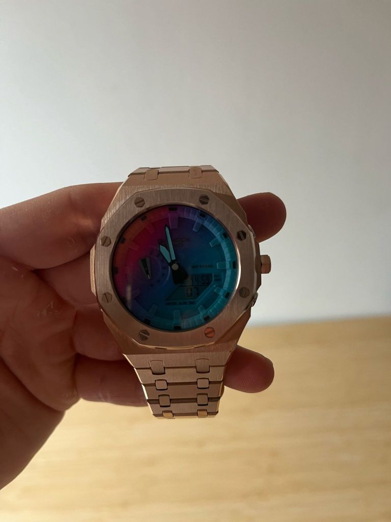 Casioak Ferro G-shock Casio GA-2100-1A1 modifificado 
Incluem I