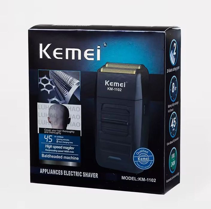 Електробритва шейвер Kemei 1102 нова