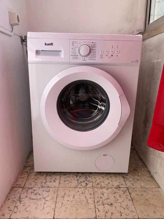 Máquina lavar roupa+Esquentador+frigorifico