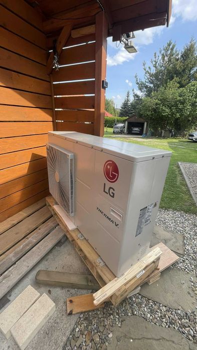 Nowa POMPA CIEPŁA LG Monoblok 9 kW HM091M Therma V 1-F
