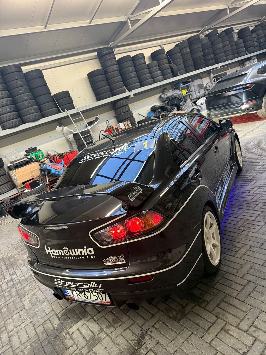 Mitsubishi Lancer Evolution Mitsubishi Lancer EVO X by Stec Rally Rent