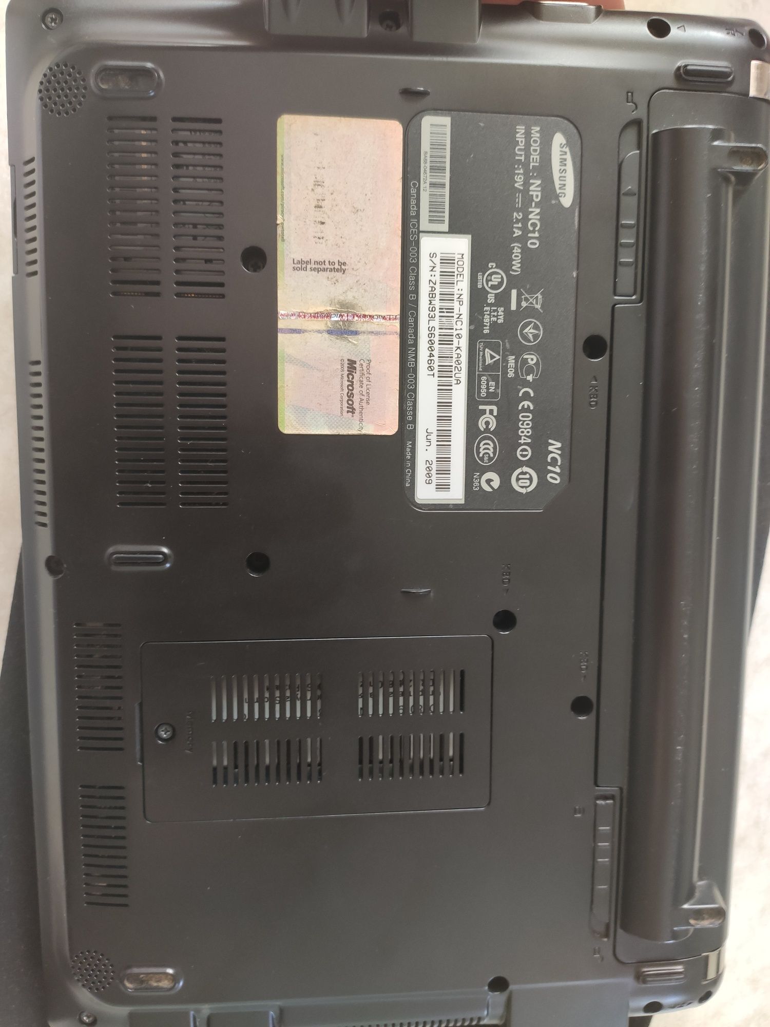 Ноутбук Samsung NC10