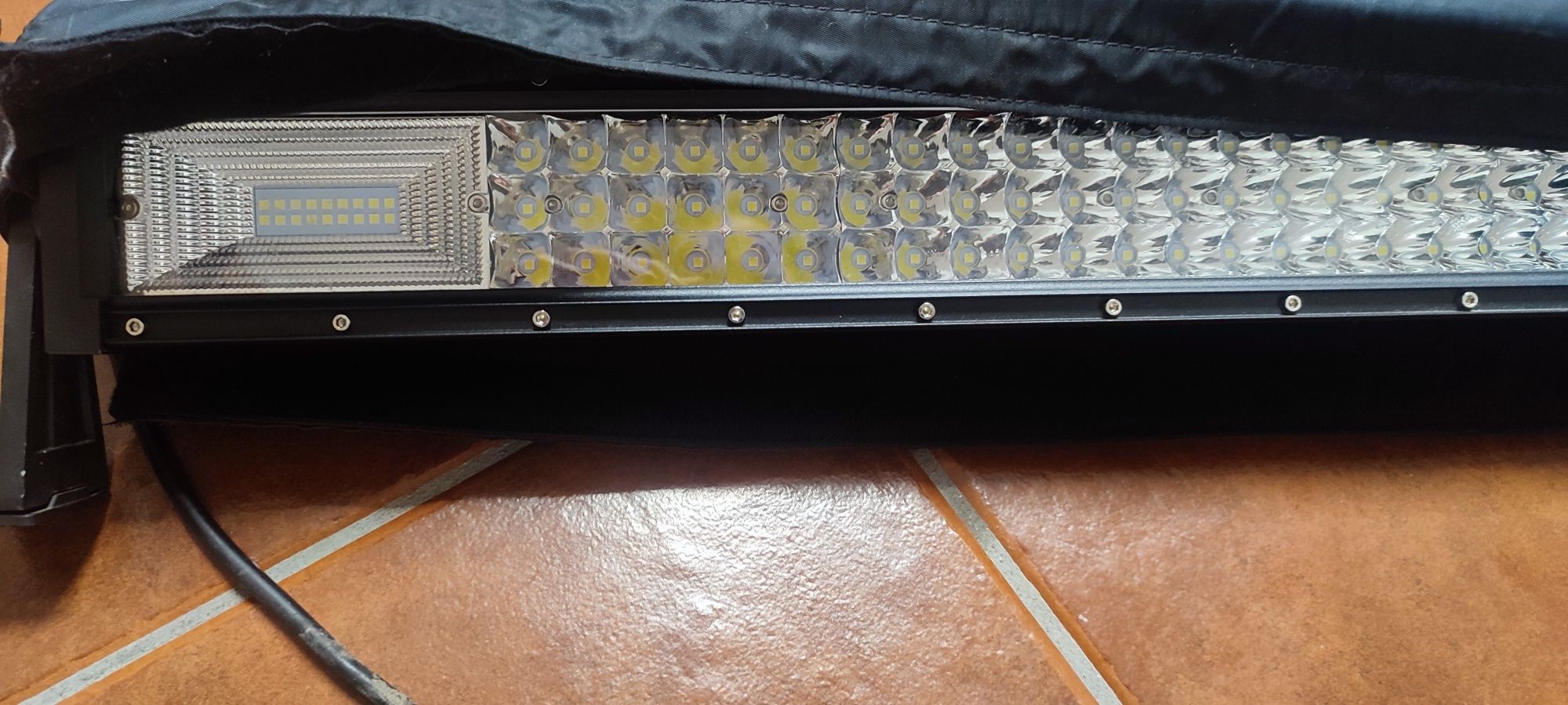 Lâmpada Barra Led + suportes