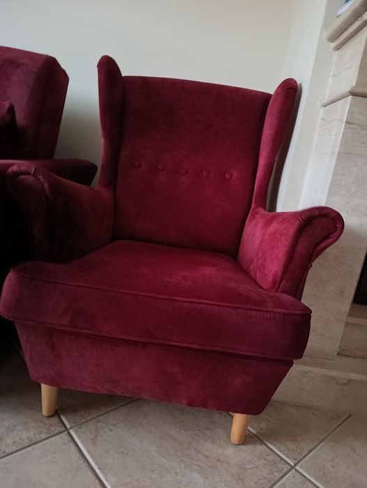 Zestaw kanapa rozkładana i dwa fotele