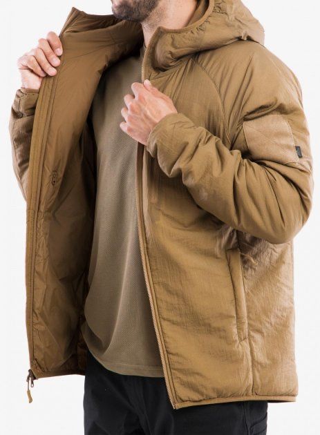 Куртка Helikon Wolfhound Hoodie Climashield® Apex 67g S,XXLcoyote,oliv