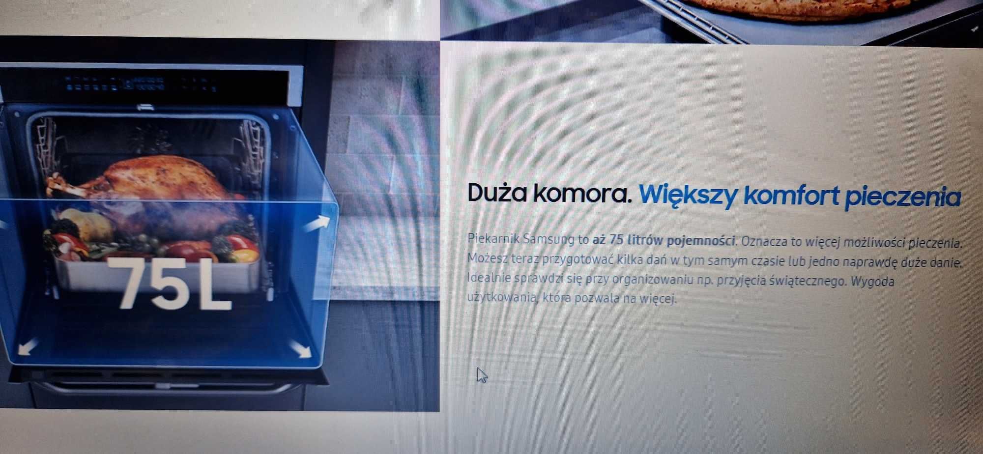 piekarnik samsung dual cook nowy nieużywany