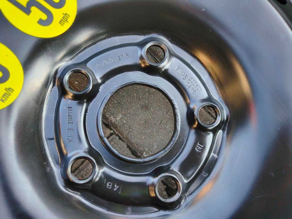 5x112 Koło Dojazdowe R16 VW New Beatle Touran 5C0 ET15 125/90 NOWE