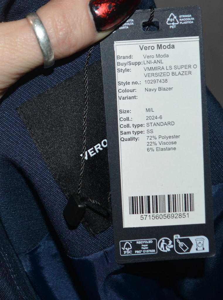 Luźna marynarka oversize Vero Moda M/L