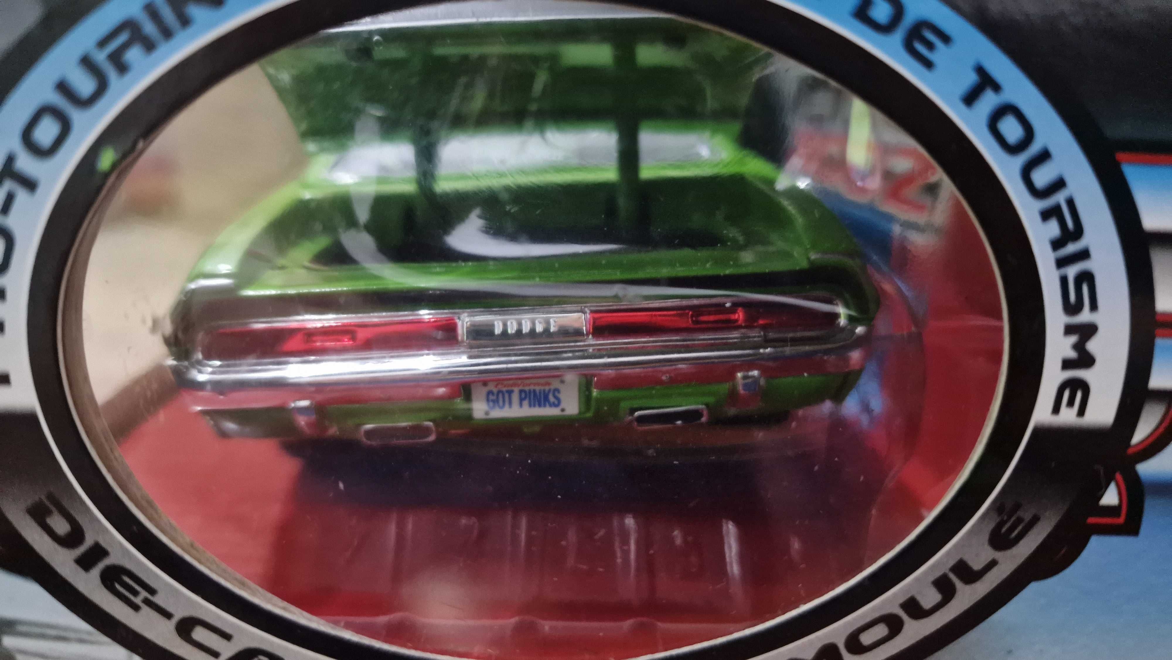 Miniatura Dodge Challanger Coupe «1970« 1:24, carro de coleção Dodge