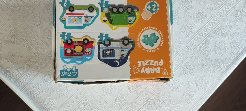 Puzzle Trefl samochody 2+