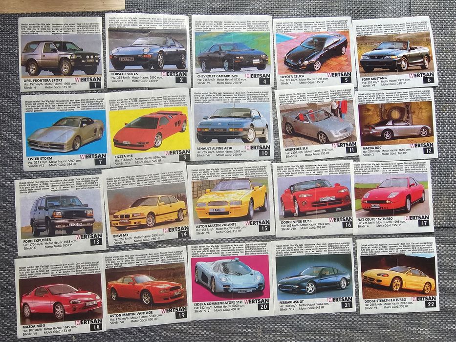 Повні колекції вкладишів turbo, bombibom і інші, також багато інших