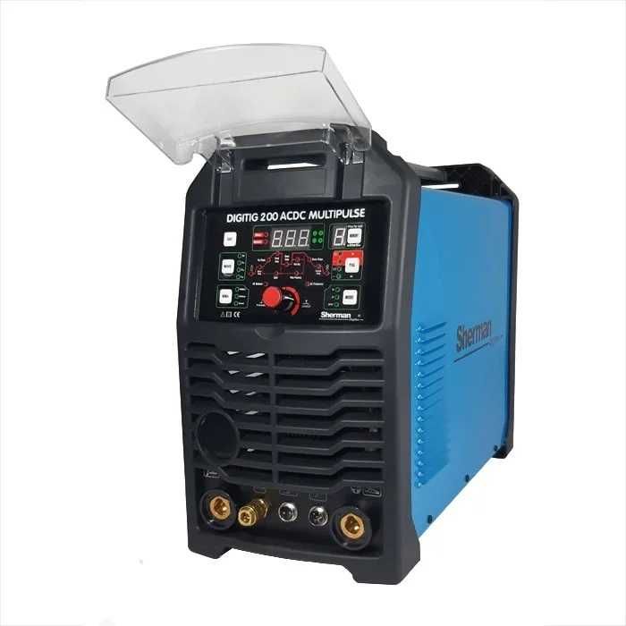 Spawarka Tig Sherman Digitig 200 ac multipulse sterowanie w rękojeści