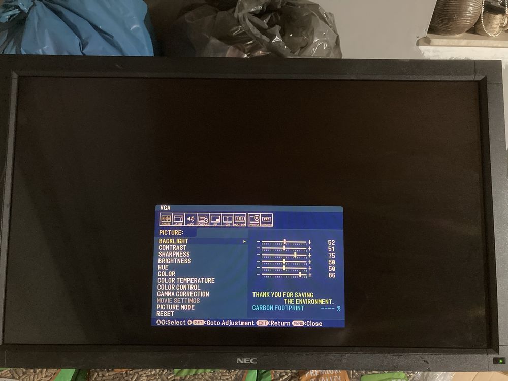 Monitor Nec V422 42 cale