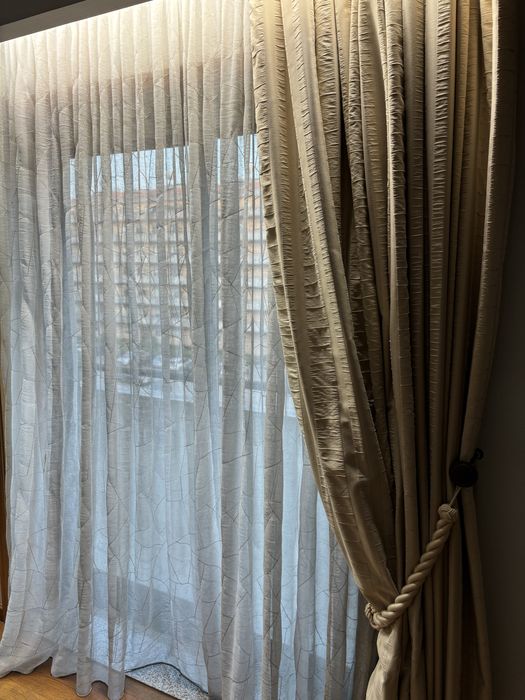 Reposteiros e cortinas em Onda