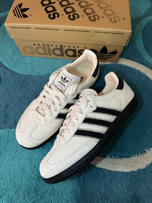 buty_adidas Tokyo Off White Black_Espadryle / Rozmiar.37