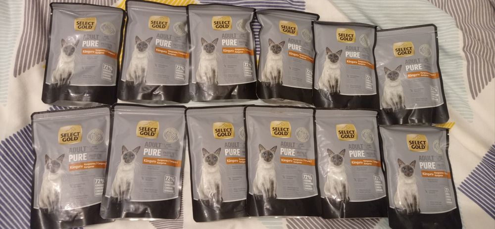 Select gold kangur 12 x 85 g saszetki