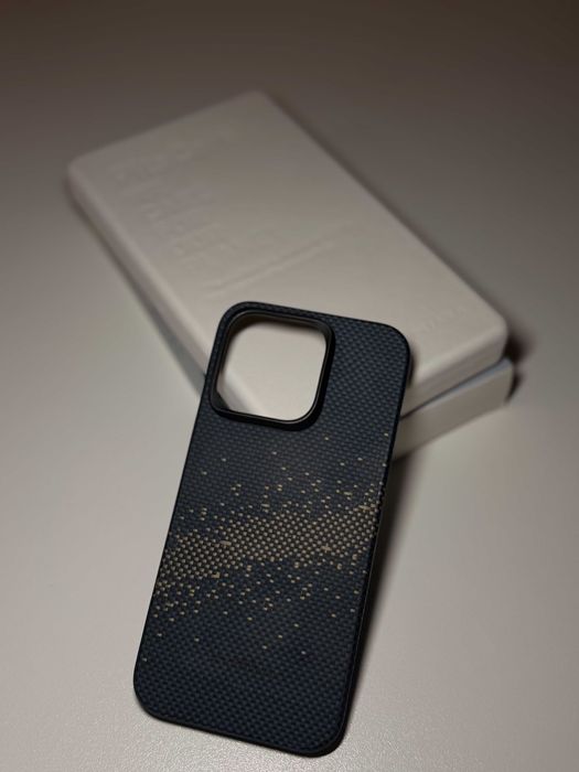 Чохол Pitaka MagEZ Case 4 StarPeak Milky Way Galaxy for iPhone 15 Pro