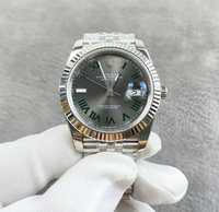 Męski automatyczny szwajcarski zegarek Rolex Datejust Wimbledon
