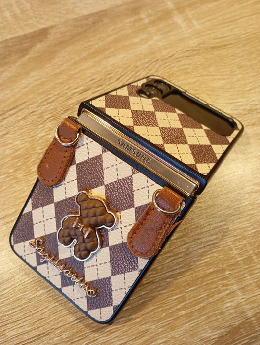 Samsung Flip4 pink gold komplet z 4 etui